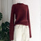 Glory Cashmere Sweater in Maroon