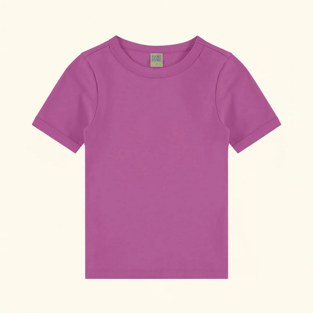 CAR TEE IN ORCHID