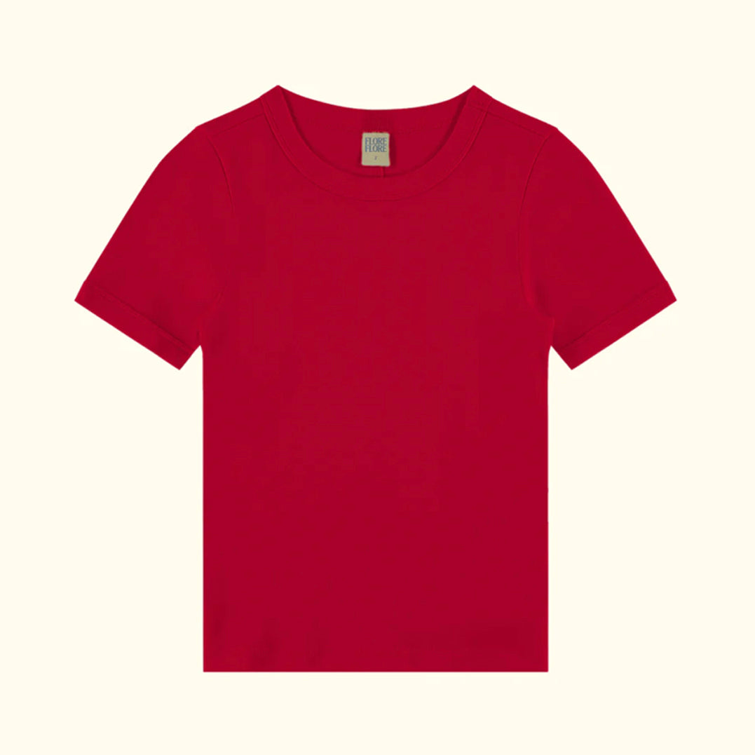 CAR TEE IN RED