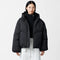 Dana Injection Padded Coat in Black