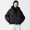 Dana Injection Padded Coat in Black