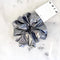 Scrunchie in Silver Taffeta