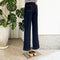Madison Trousers in Organic Cotton Denim Dark Blue